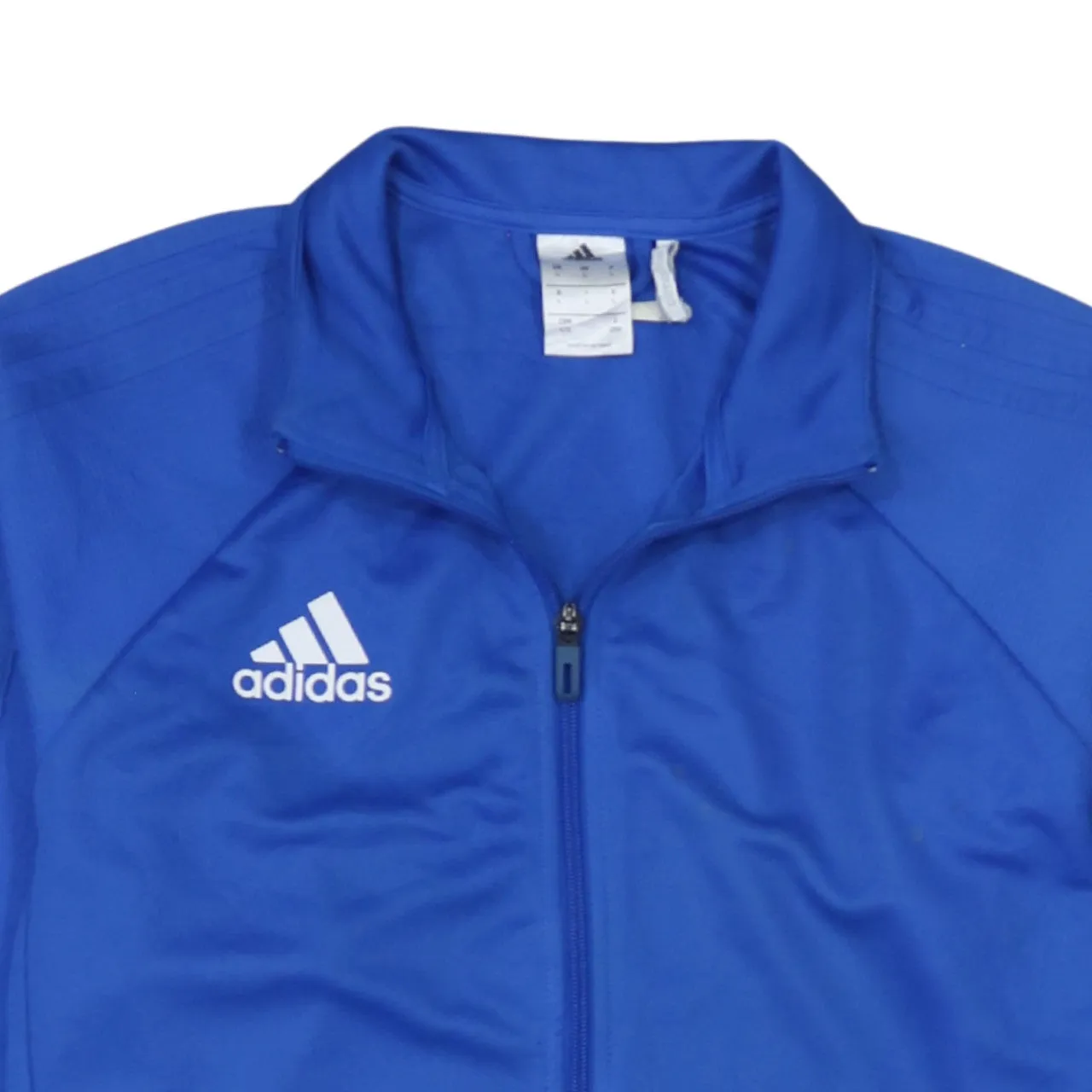 Adidas 90's Lightweight Full Zip Up Sweatshirt Large Blue sold by Vintage Club product image thumbnail 3