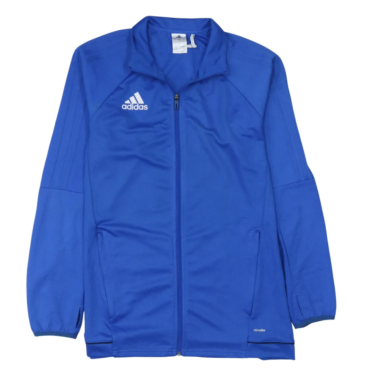 Adidas 90's Lightweight Full Zip Up Sweatshirt Large Blue sold by Vintage Club