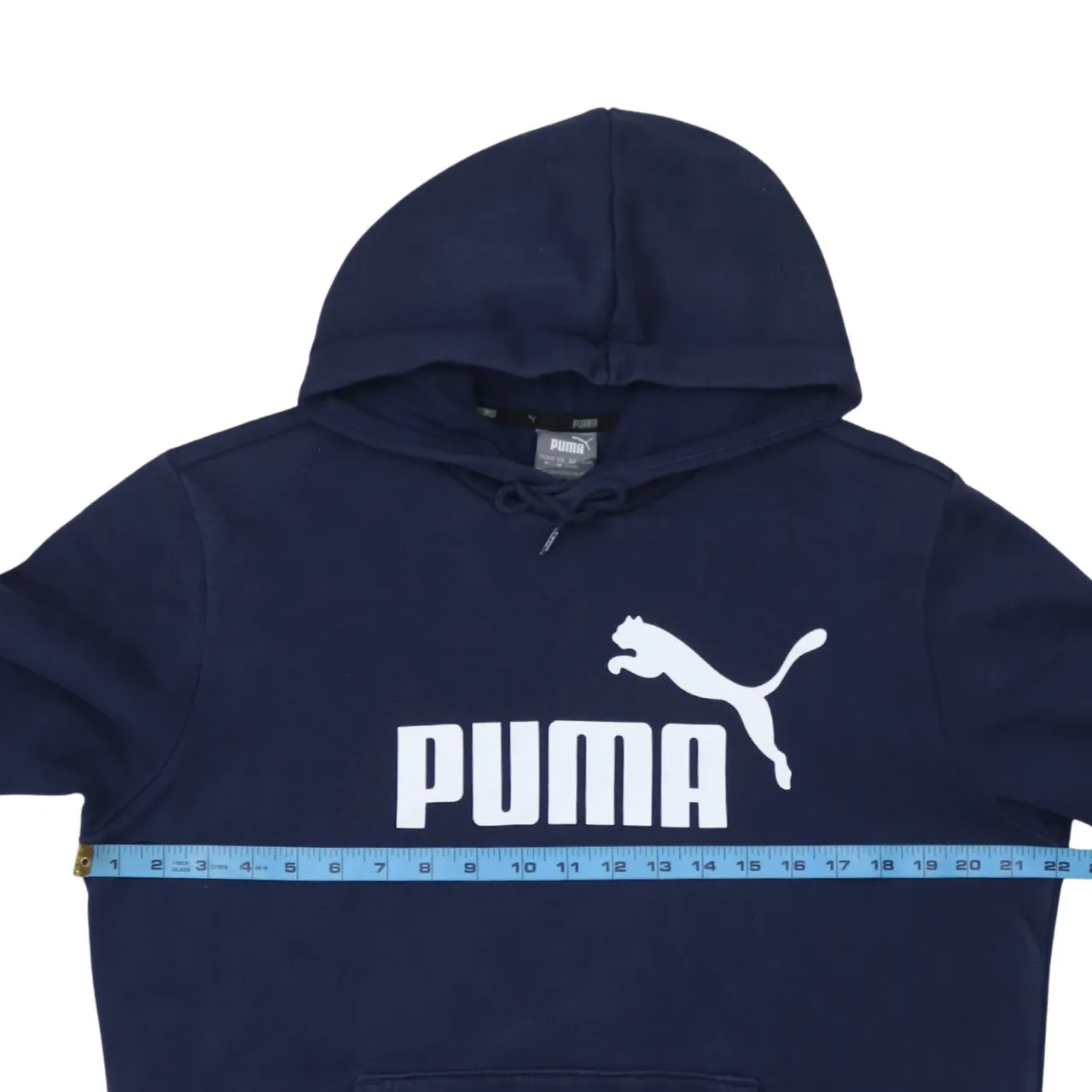 Puma 90's Spellout Pullover Hoodie Medium Navy Blue sold by Vintage Club product image thumbnail 5