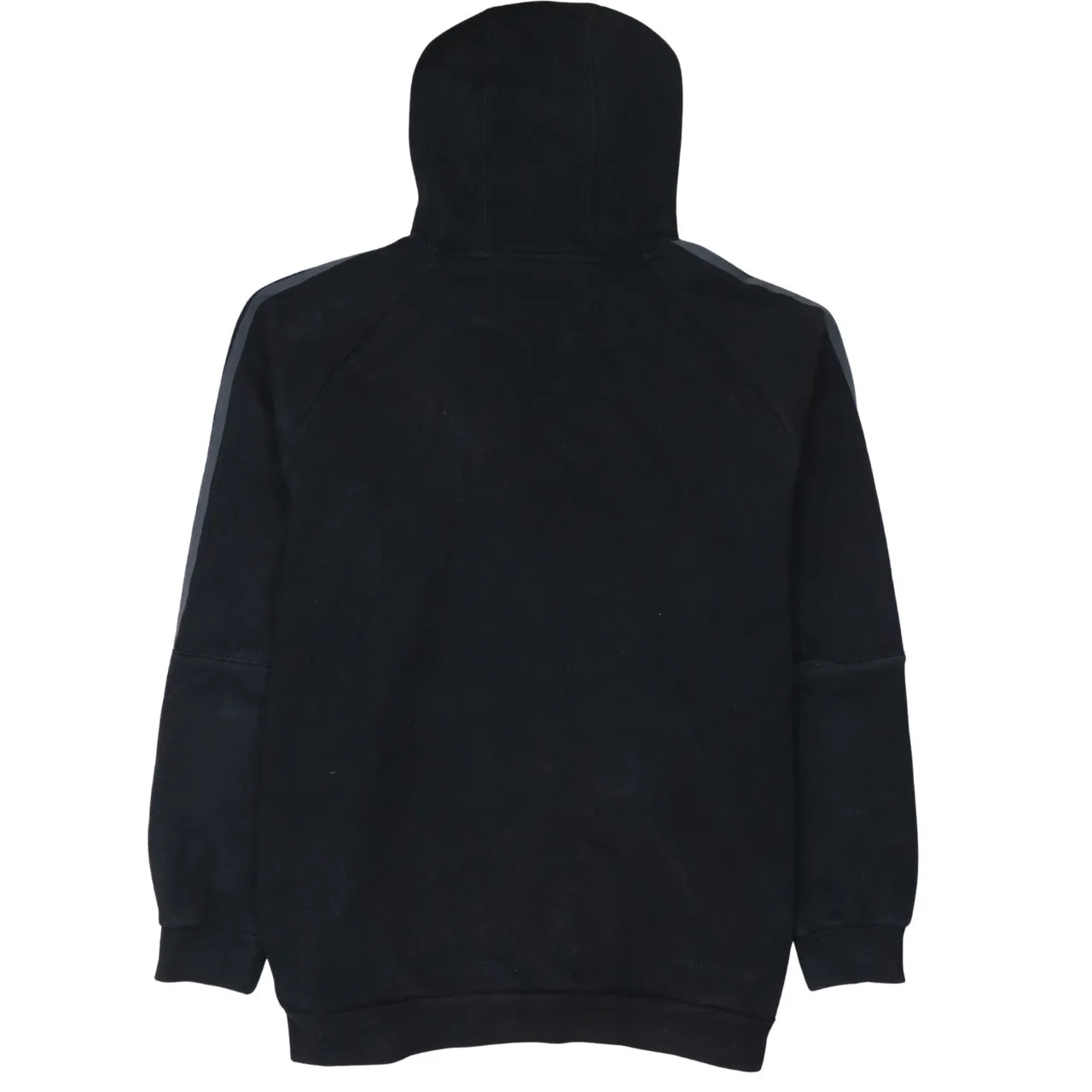 Adidas 90's Striped Sleeve Pullover Hoodie XLarge Black sold by Vintage Club product image thumbnail 2
