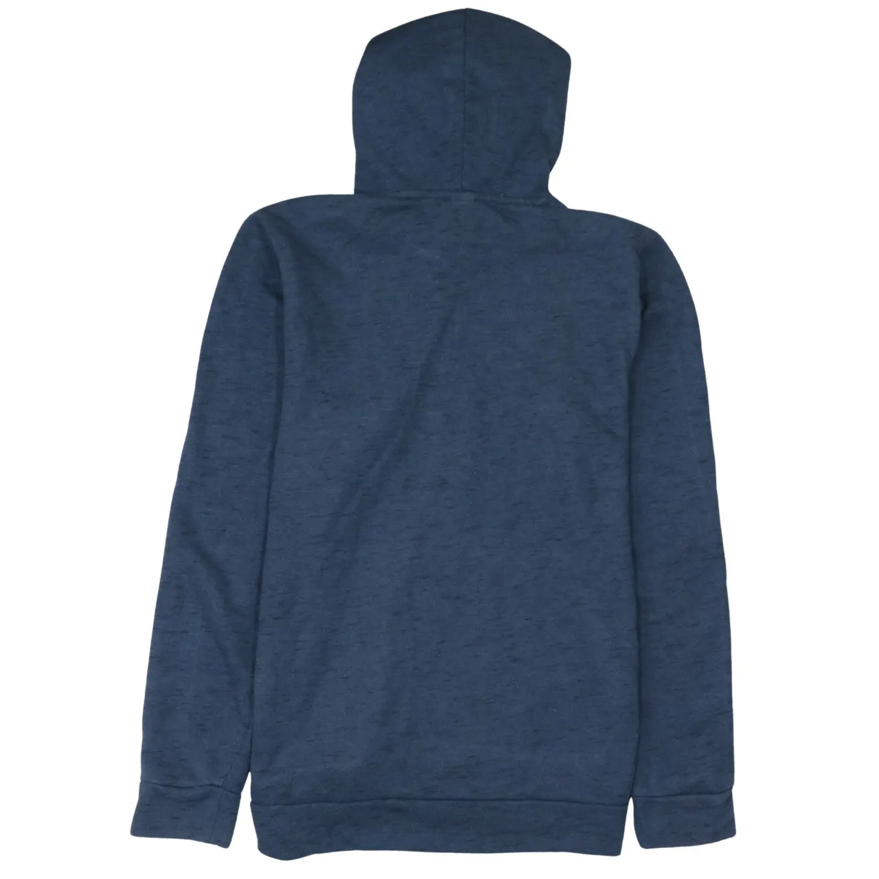 Adidas 90's Drawstring Pockets Pullover Hoodie Medium Navy Blue sold by Vintage Club product image thumbnail 2