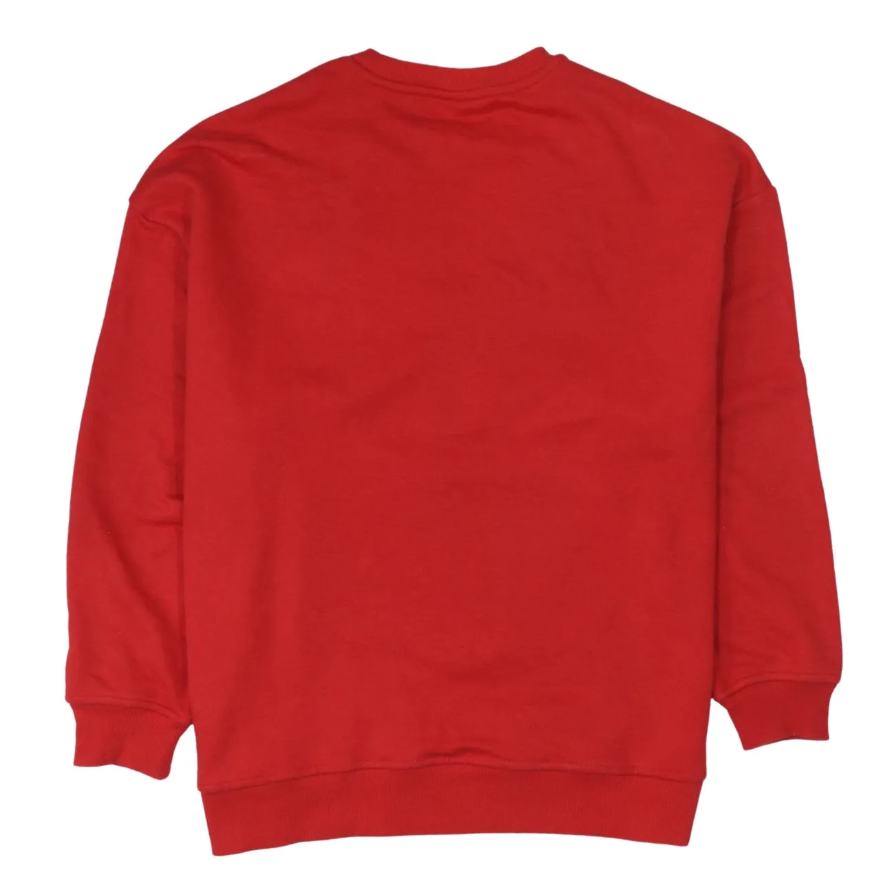 Disney Red Sweatshirt Women's Small Mickey Mouse Printed Front Crewneck Pullover Fleece Top sold by Vintage Club product image thumbnail 2