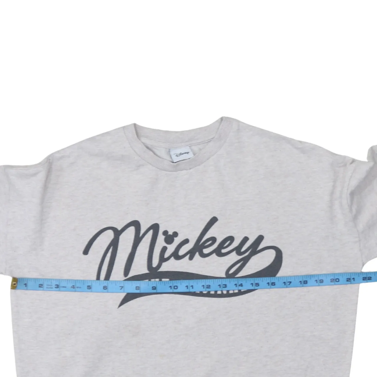 Disney 90's Mickey Mouse Crew Neck Sweatshirt Large Grey sold by Vintage Club product image thumbnail 5