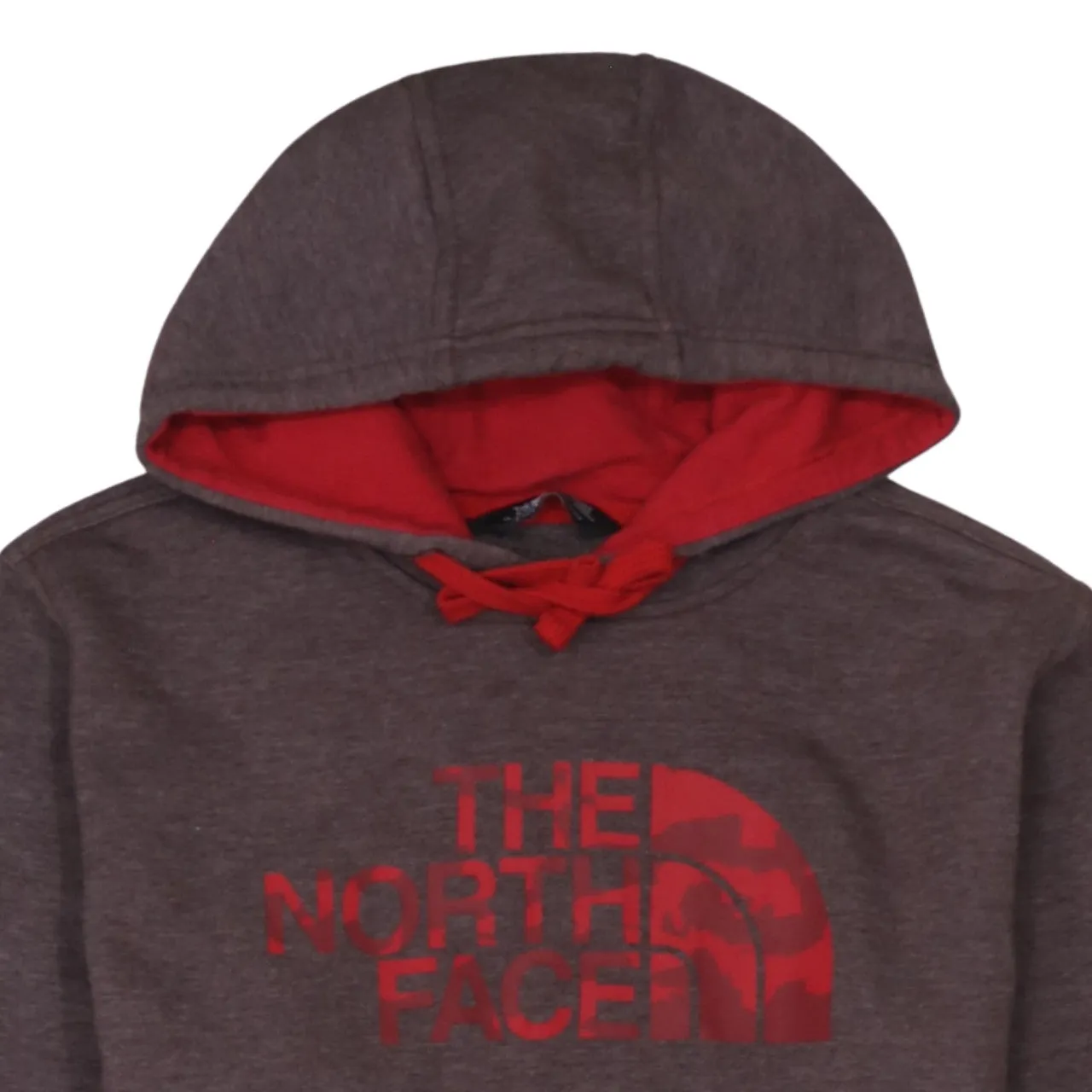 The North Face 90's Spellout Pullover Hoodie Small Brown sold by Vintage Club product image thumbnail 3