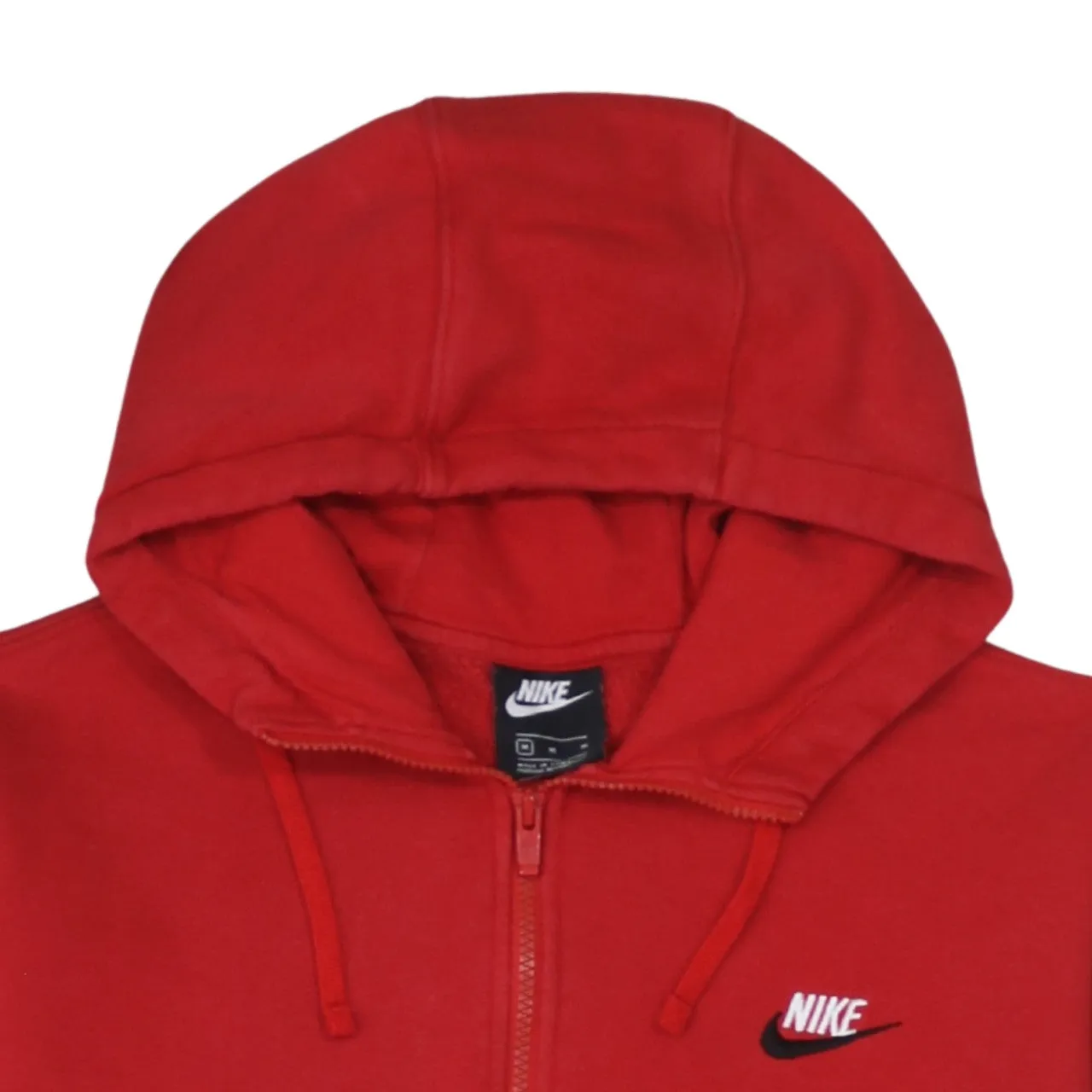 Nike 90's Swoosh Half Zip Hoodie Medium Red sold by Vintage Club product image thumbnail 3