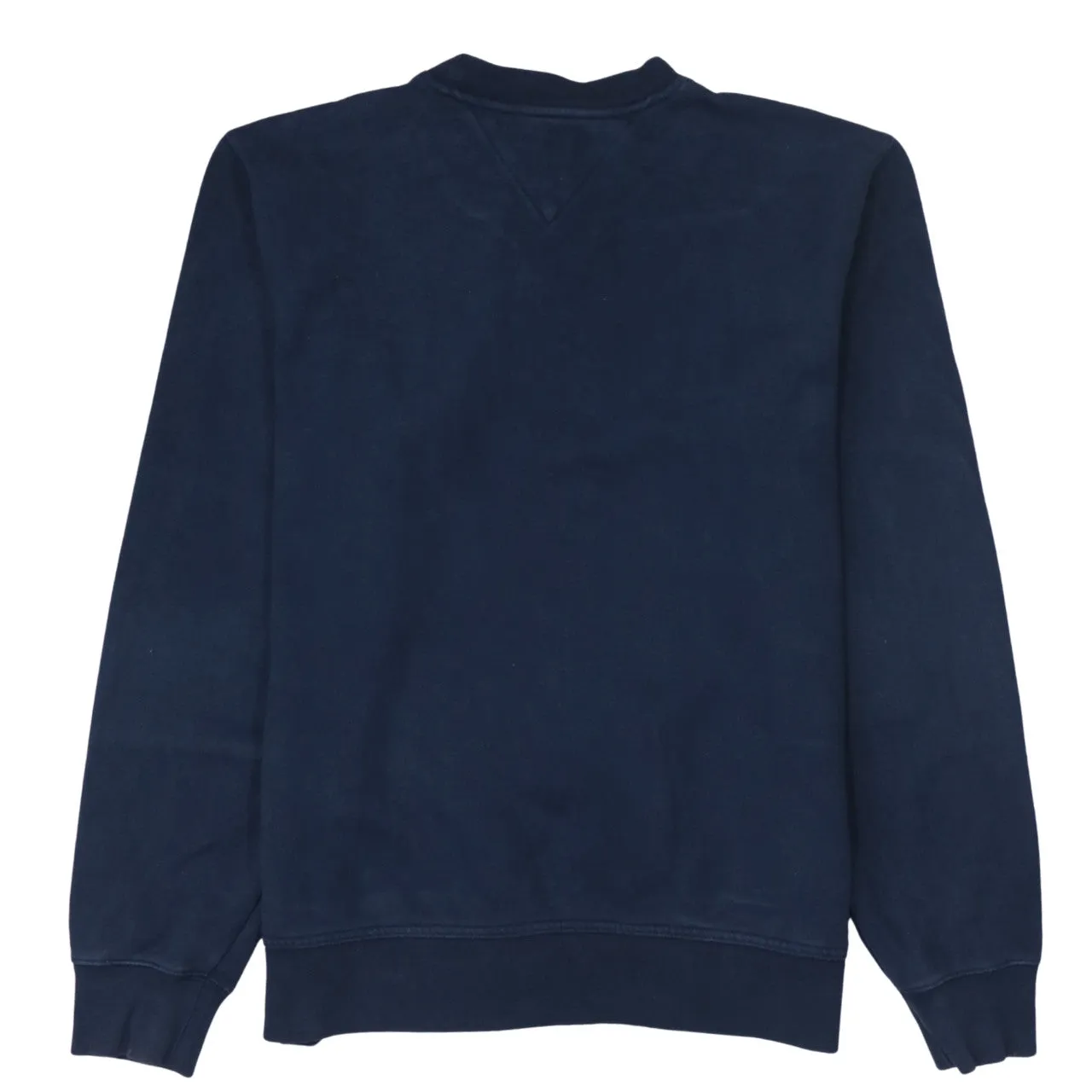 Tommy Hilfiger 90's Lightweight Crew Neck Sweatshirt Small Navy Blue sold by Vintage Club product image thumbnail 2