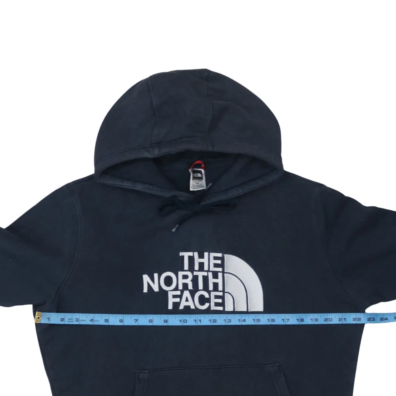The North Face 90's Spellout Pullover Hoodie Medium Black sold by Vintage Club product image thumbnail 5