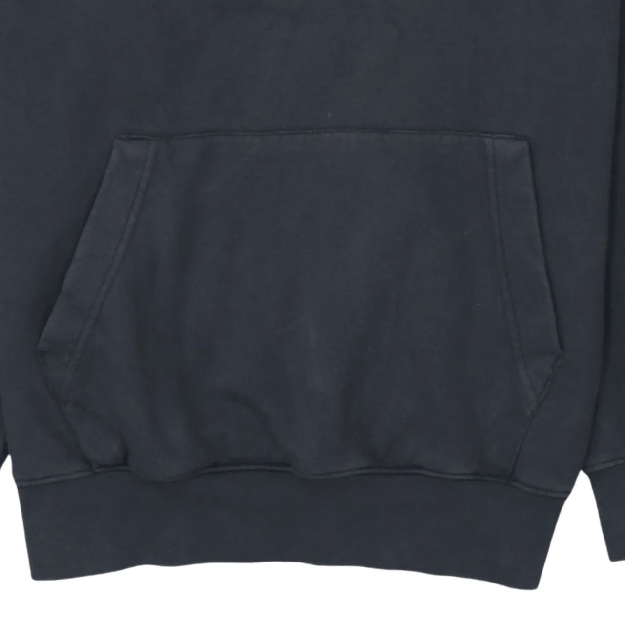 Nike 90's Center Middle Swoosh Pullover Hoodie Small Black sold by Vintage Club product image thumbnail 4