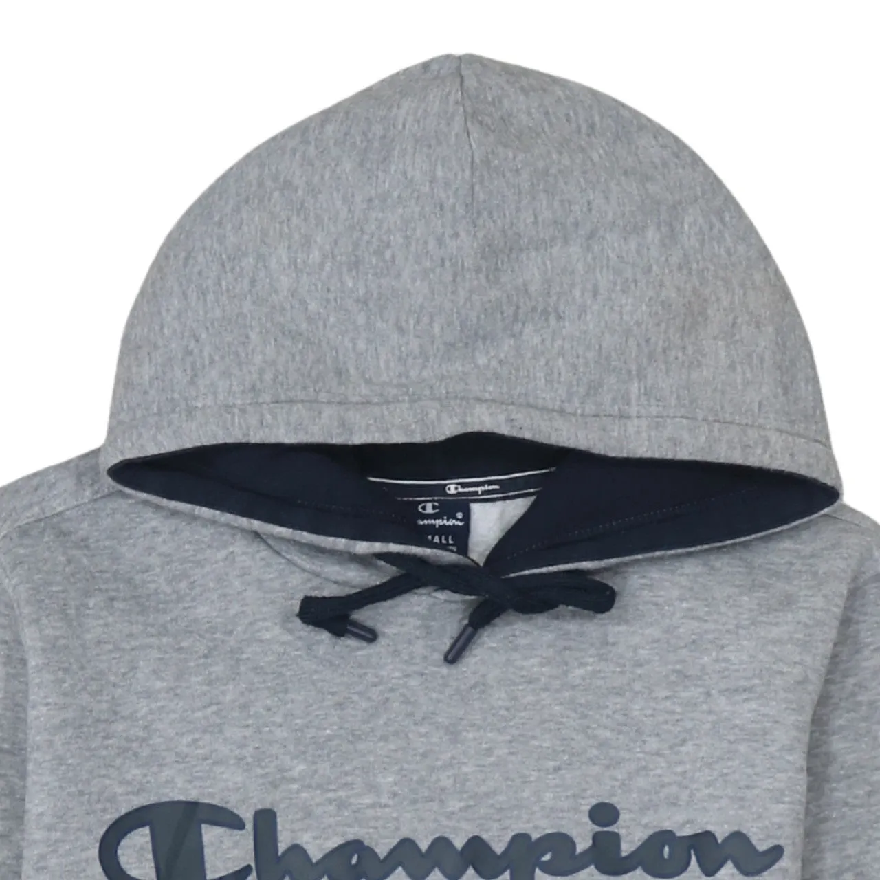 Champion 90's Spellout Pullover Hoodie XSmall Grey sold by Vintage Club product image thumbnail 3