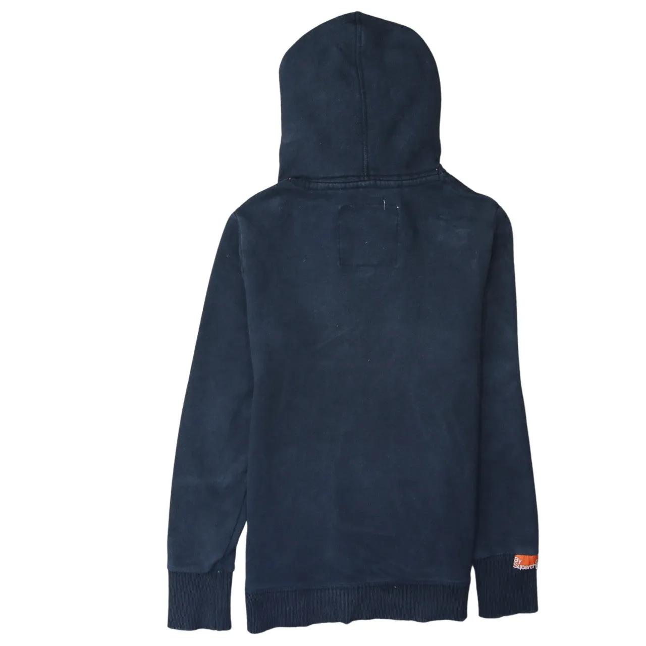 Super Dry 90's Spellout Pullover Hoodie Small Black sold by Vintage Club product image thumbnail 2