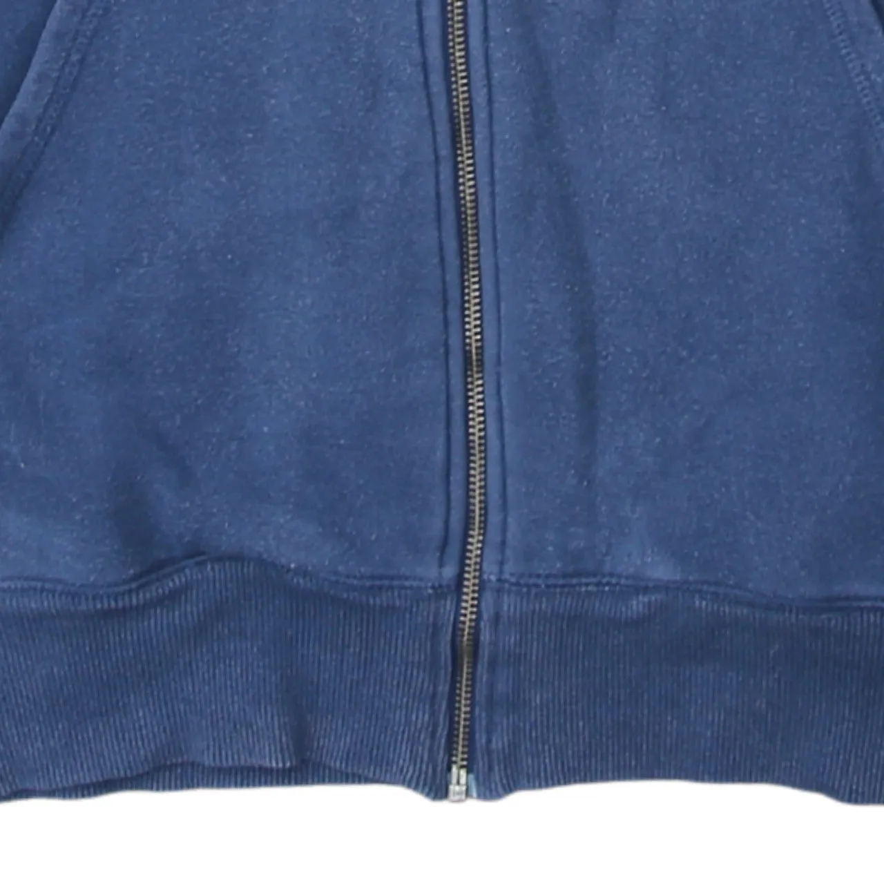 Nike 90's Swoosh Full Zip Up Hoodie Large Navy Blue sold by Vintage Club product image thumbnail 4