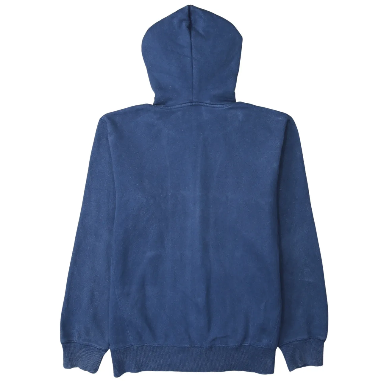 Nike 90's Swoosh Full Zip Up Hoodie Large Navy Blue sold by Vintage Club product image thumbnail 2