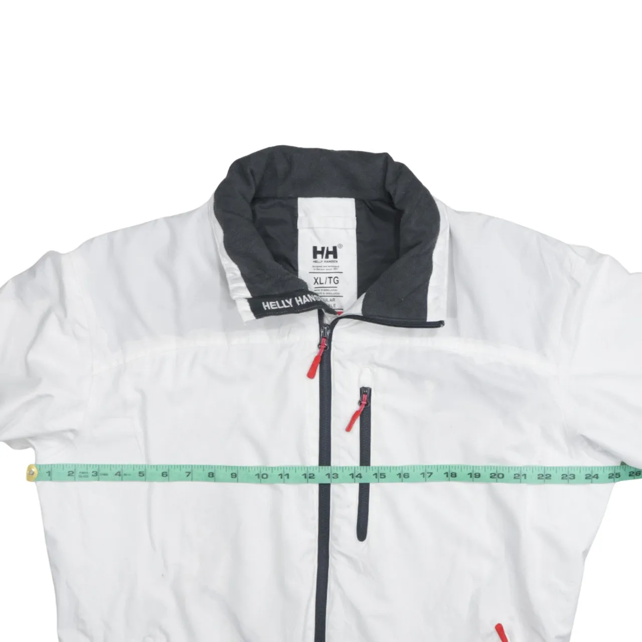 Helly Hansen 90's Lightweight Full Zip Up Windbreaker XLarge White sold by Vintage Club product image thumbnail 5