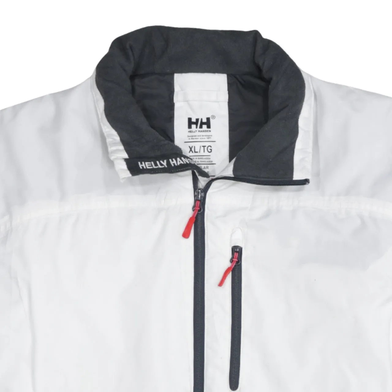 Helly Hansen 90's Lightweight Full Zip Up Windbreaker XLarge White sold by Vintage Club product image thumbnail 3
