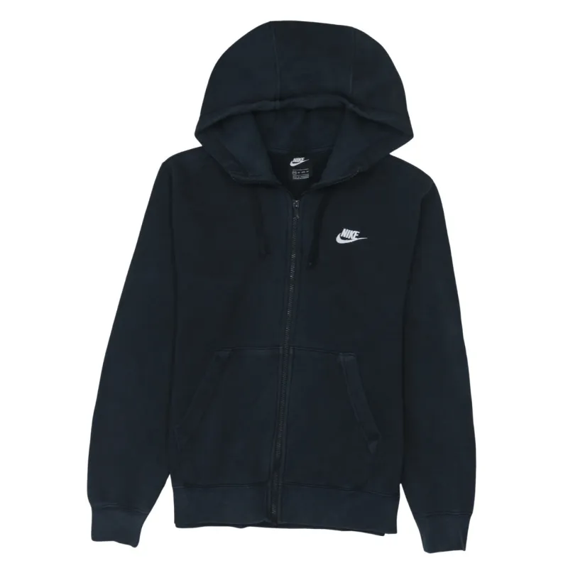 Nike 90's Swoosh Full Zip Up Hoodie XSmall Black sold by Vintage Club