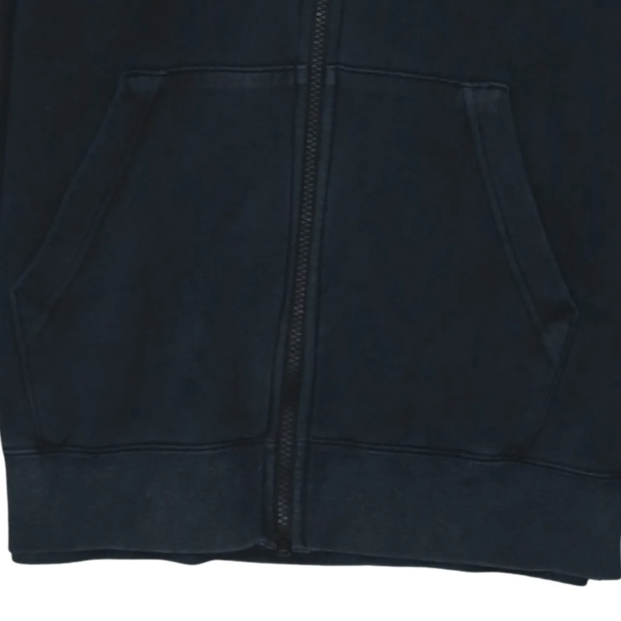 Nike 90's Swoosh Full Zip Up Hoodie XSmall Black sold by Vintage Club product image thumbnail 4