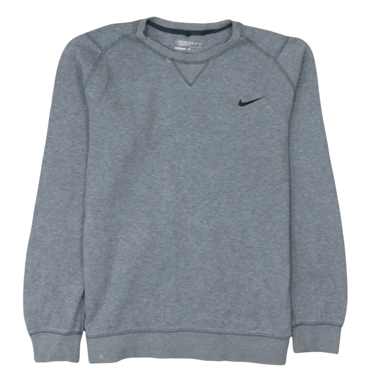 Nike 90's Swoosh Crew Neck Sweatshirt Medium Grey sold by Vintage Club