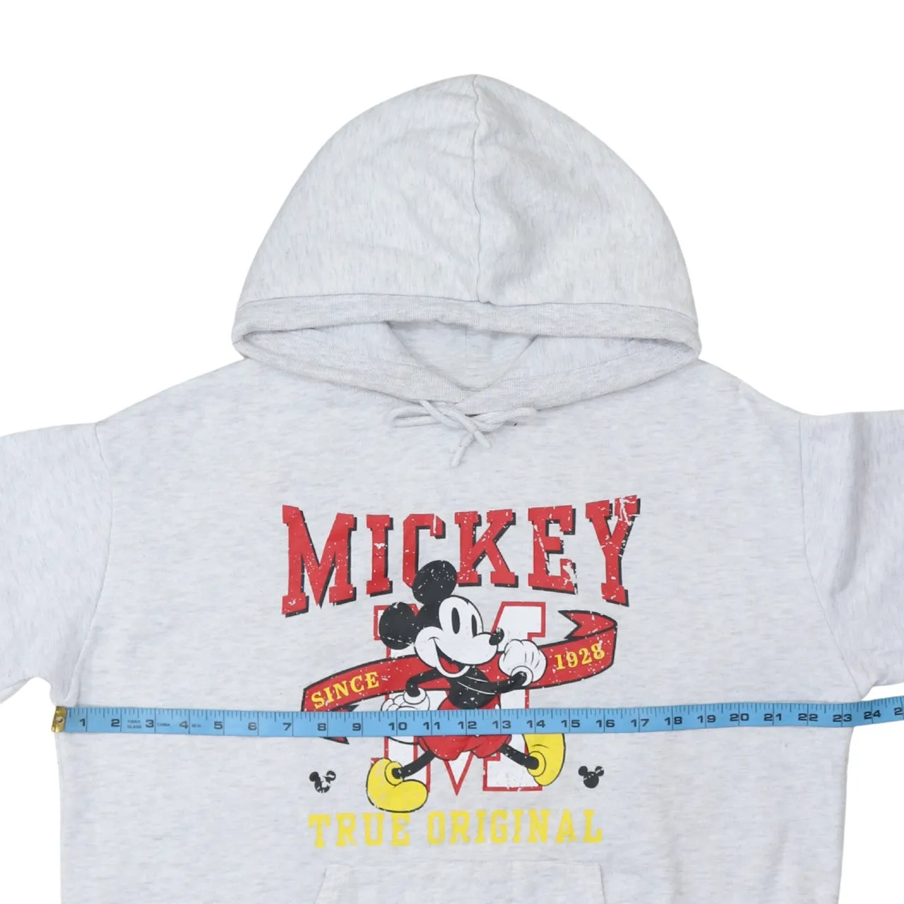 Disney 90's Mickey Mouse Pullover Hoodie Large Grey sold by Vintage Club product image thumbnail 5