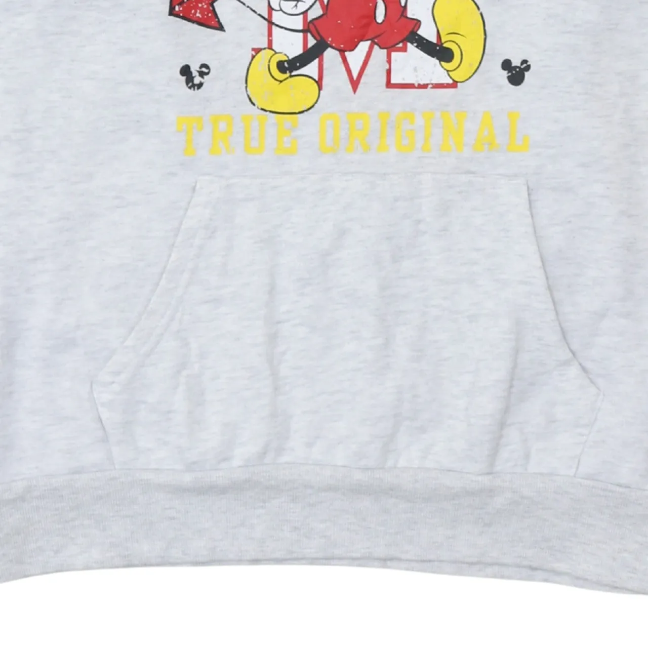 Disney 90's Mickey Mouse Pullover Hoodie Large Grey sold by Vintage Club product image thumbnail 4