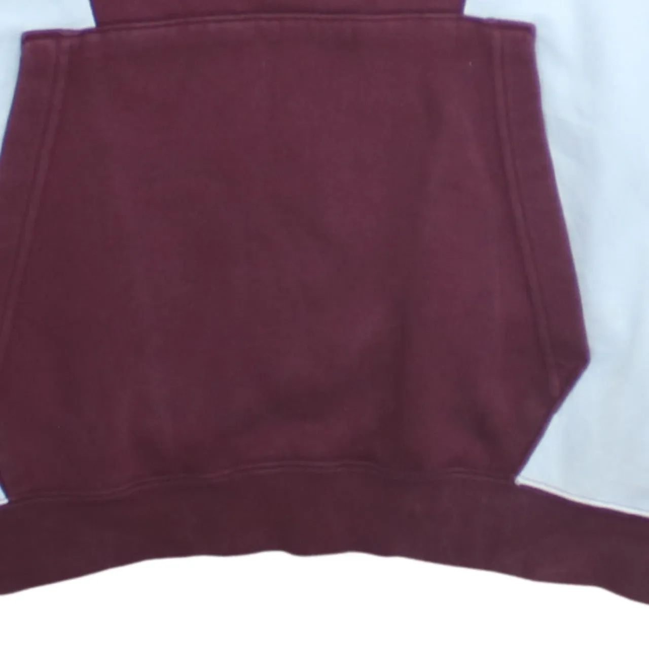 Nike 90's Center Middle Swoosh Pullover Hoodie Medium Burgundy Red sold by Vintage Club product image thumbnail 4