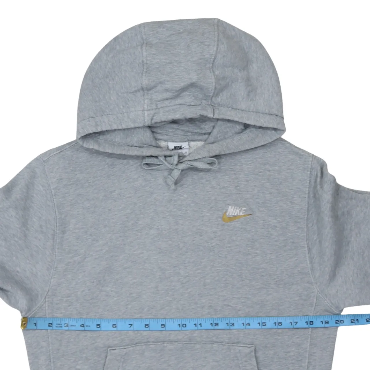 Nike 90's Swoosh Pullover Hoodie XSmall Grey sold by Vintage Club product image thumbnail 5