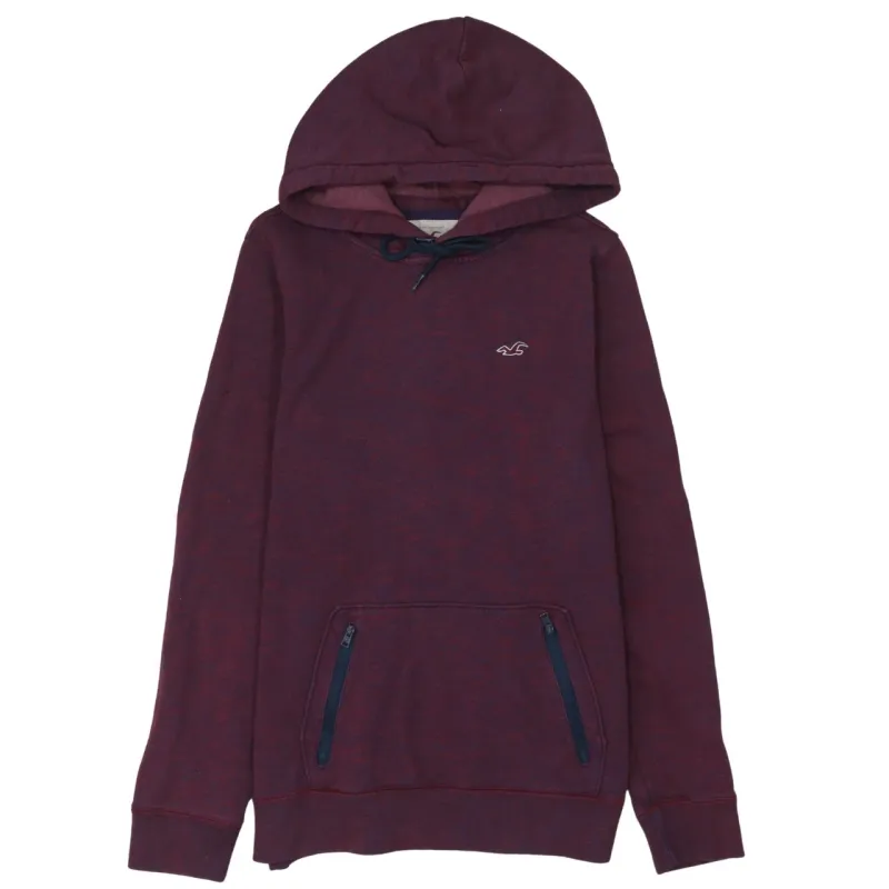 Hollister 90's Lightweight Pullover Hoodie Small Burgundy Red sold by Vintage Club