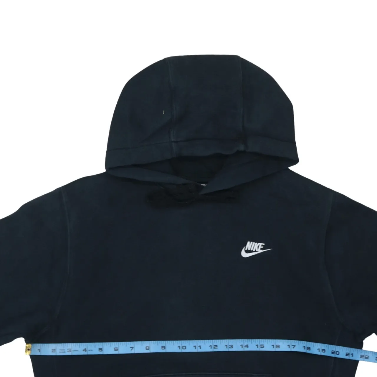 Nike 90's Swoosh Pullover Hoodie Small Black sold by Vintage Club product image thumbnail 5