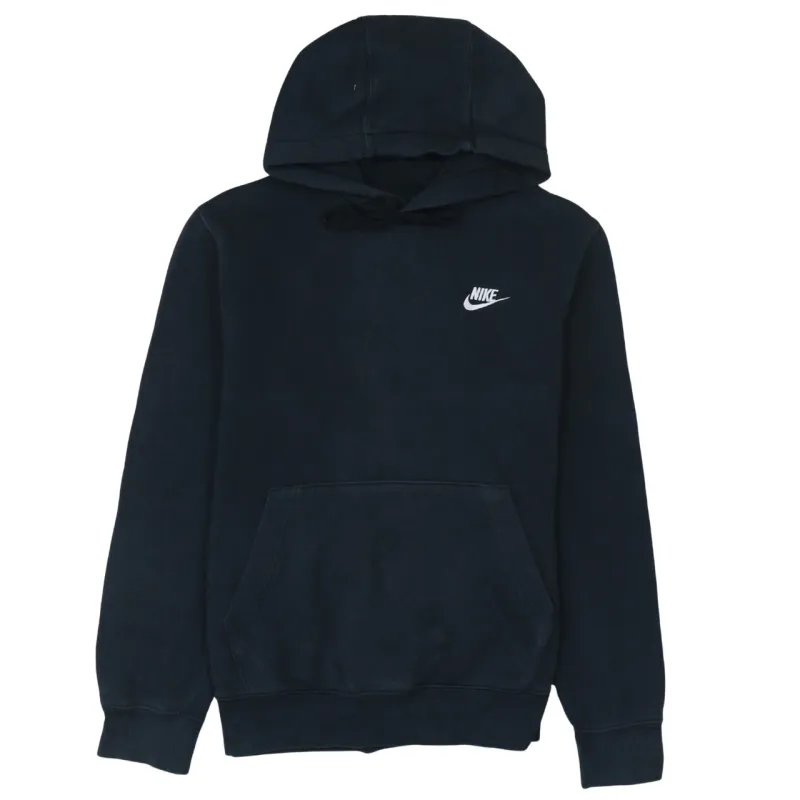 Nike 90's Swoosh Pullover Hoodie Small Black sold by Vintage Club