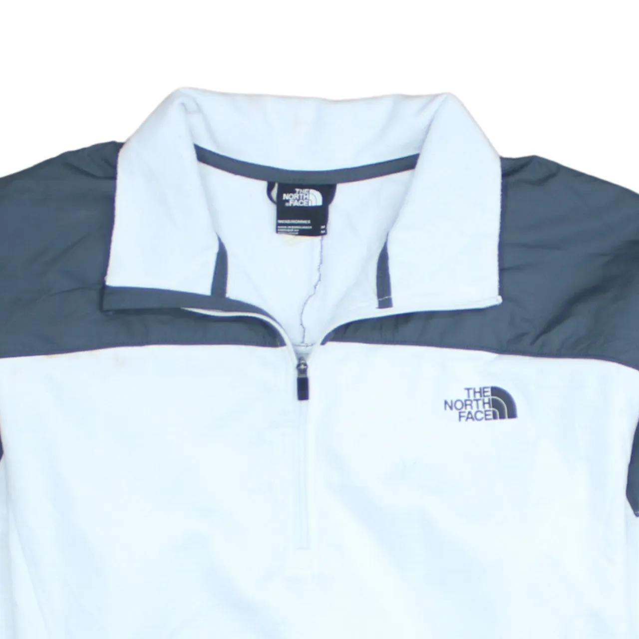The North Face 90's Lightweight Quarter Zip Sweatshirt Medium White sold by Vintage Club product image thumbnail 3