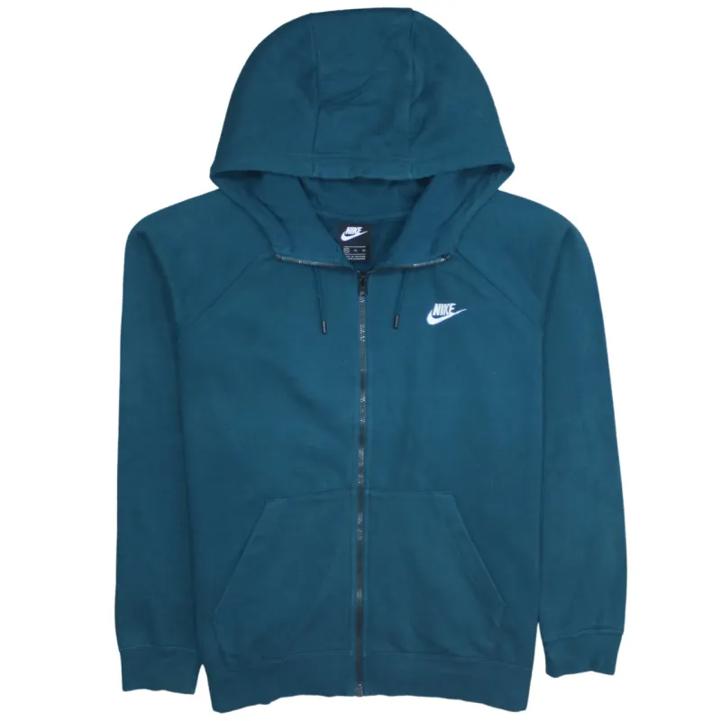 Nike 90's Swoosh Full Zip Up Hoodie XLarge Navy Blue sold by Vintage Club