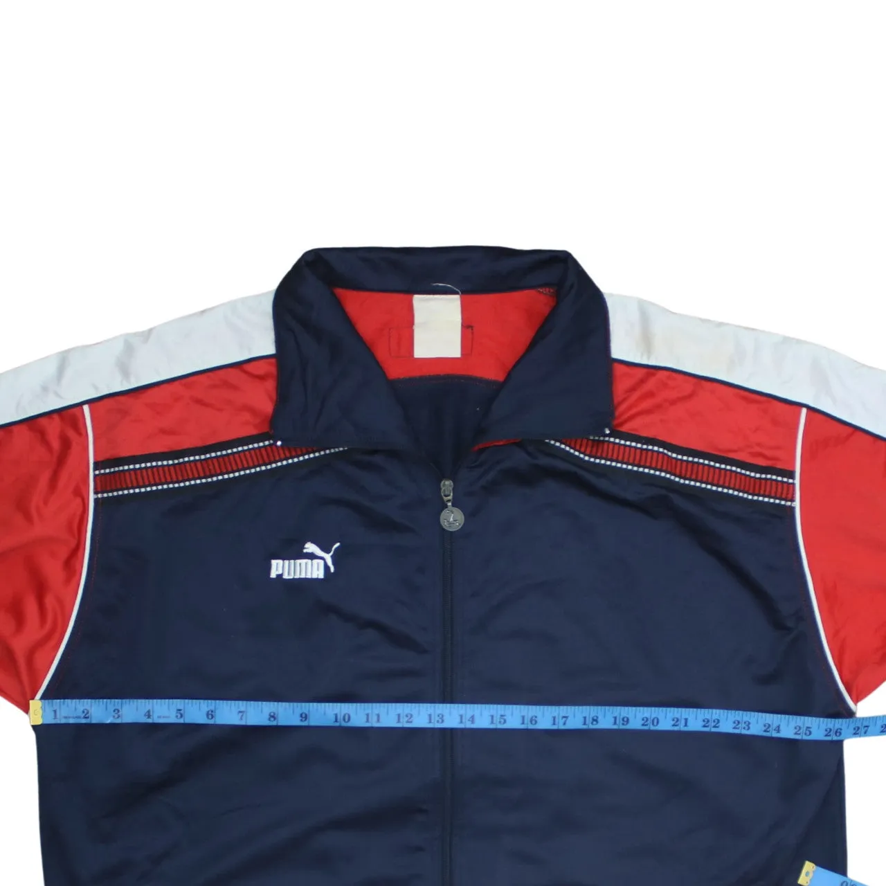 Puma 90's Lightweight Full Zip Up Sweatshirt XLarge Navy Blue sold by Vintage Club product image thumbnail 5