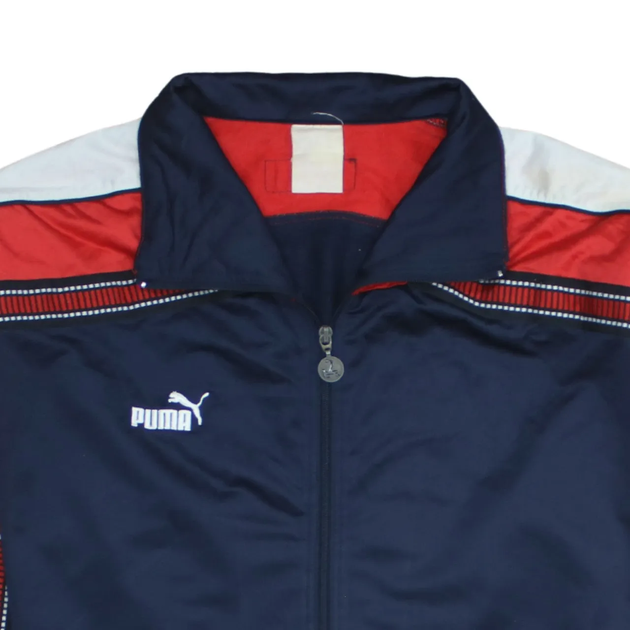 Puma 90's Lightweight Full Zip Up Sweatshirt XLarge Navy Blue sold by Vintage Club product image thumbnail 3