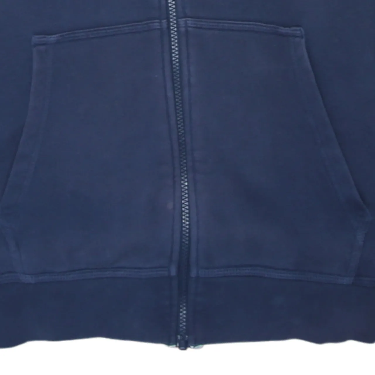 Nike 90's Swoosh Full Zip Up Hoodie XLarge Navy Blue sold by Vintage Club product image thumbnail 4