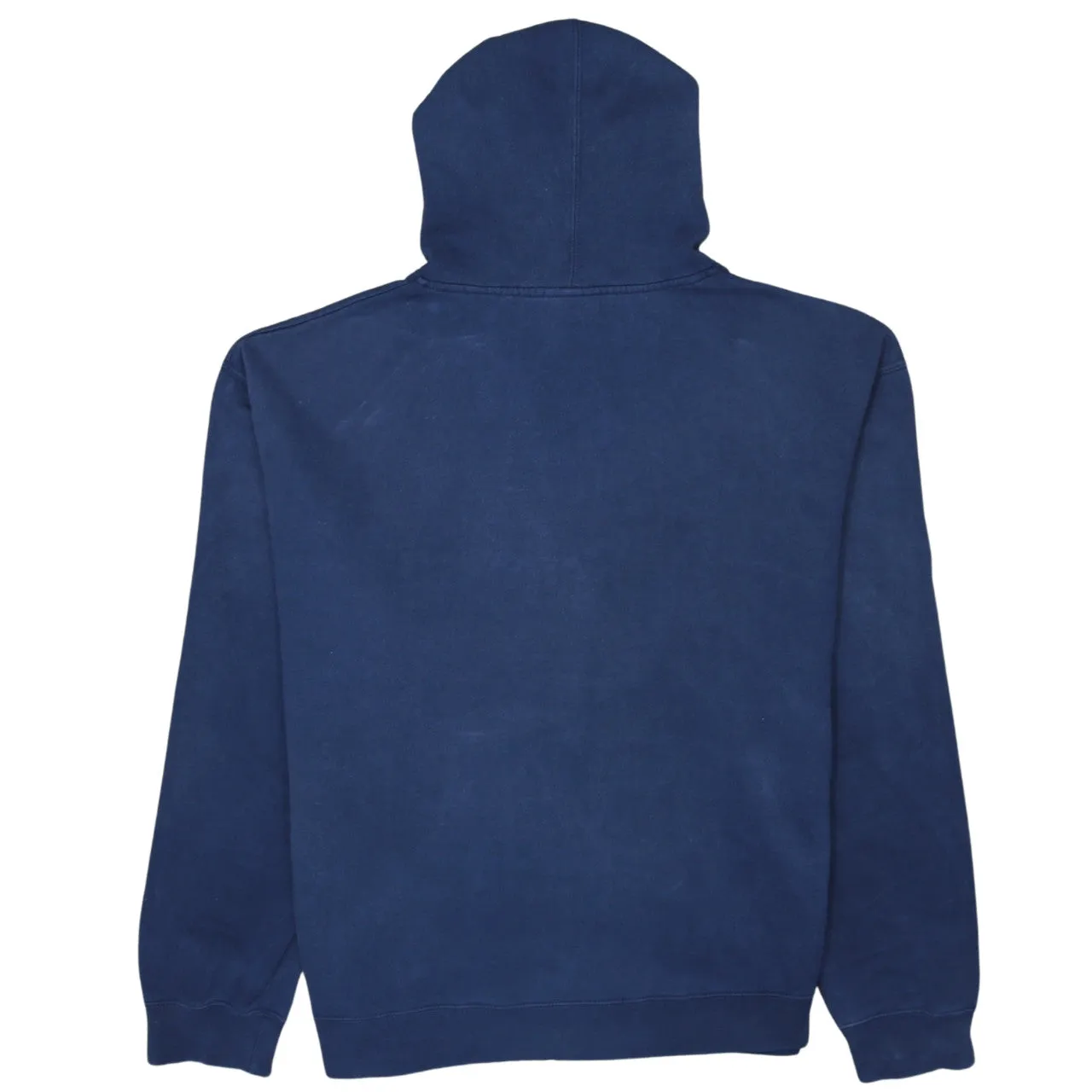 Fila Navy Blue Hoodie Men's XLarge Printed Logo Front Pouch Pocket Pullover Sweatshirt sold by Vintage Club product image thumbnail 2