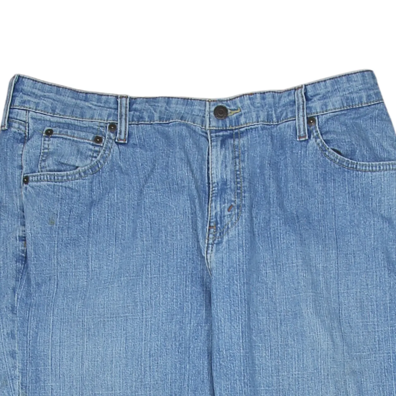 Levi Strauss Blue Denim Jeans Women's Size 14 Low Rise Bootcut Classic Five Pocket sold by Vintage Club product image thumbnail 3