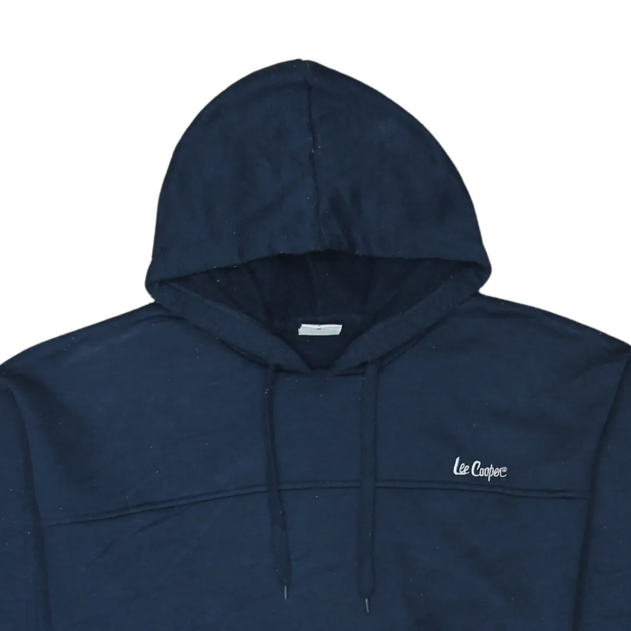 Lee 90's Drawstring Pockets Pullover Hoodie Large Navy Blue sold by Vintage Club product image thumbnail 3