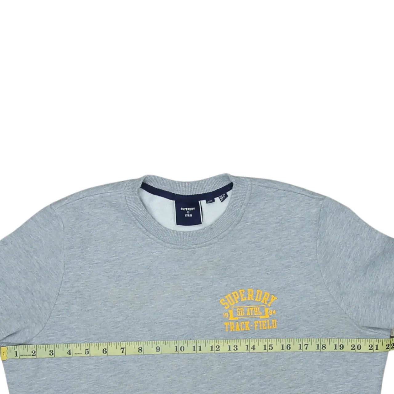 Super Dry 90's Lightweight Crew Neck Sweatshirt Large Grey sold by Vintage Club product image thumbnail 5