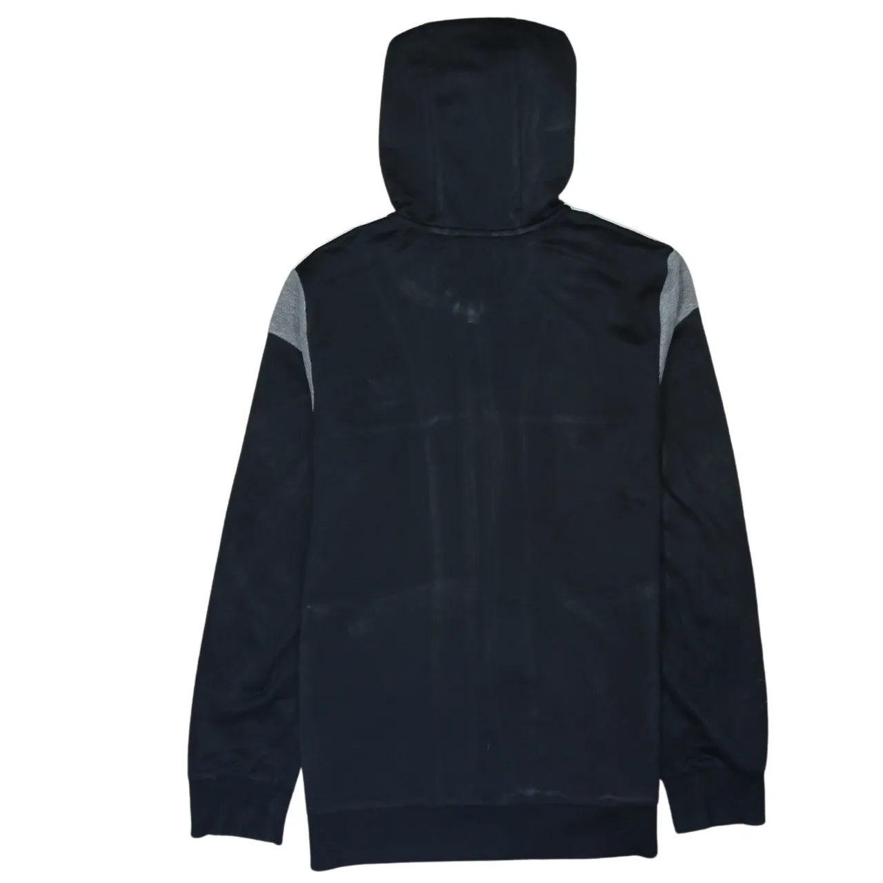 Adidas 90's Lightweight Full Zip Up Hoodie Large Black sold by Vintage Club product image thumbnail 2