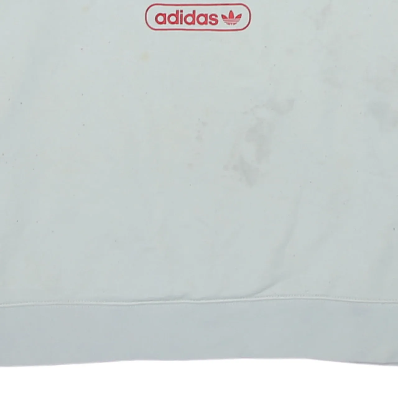 Adidas 90's Spellout Crew Neck Sweatshirt Large Beige Cream sold by Vintage Club product image thumbnail 4