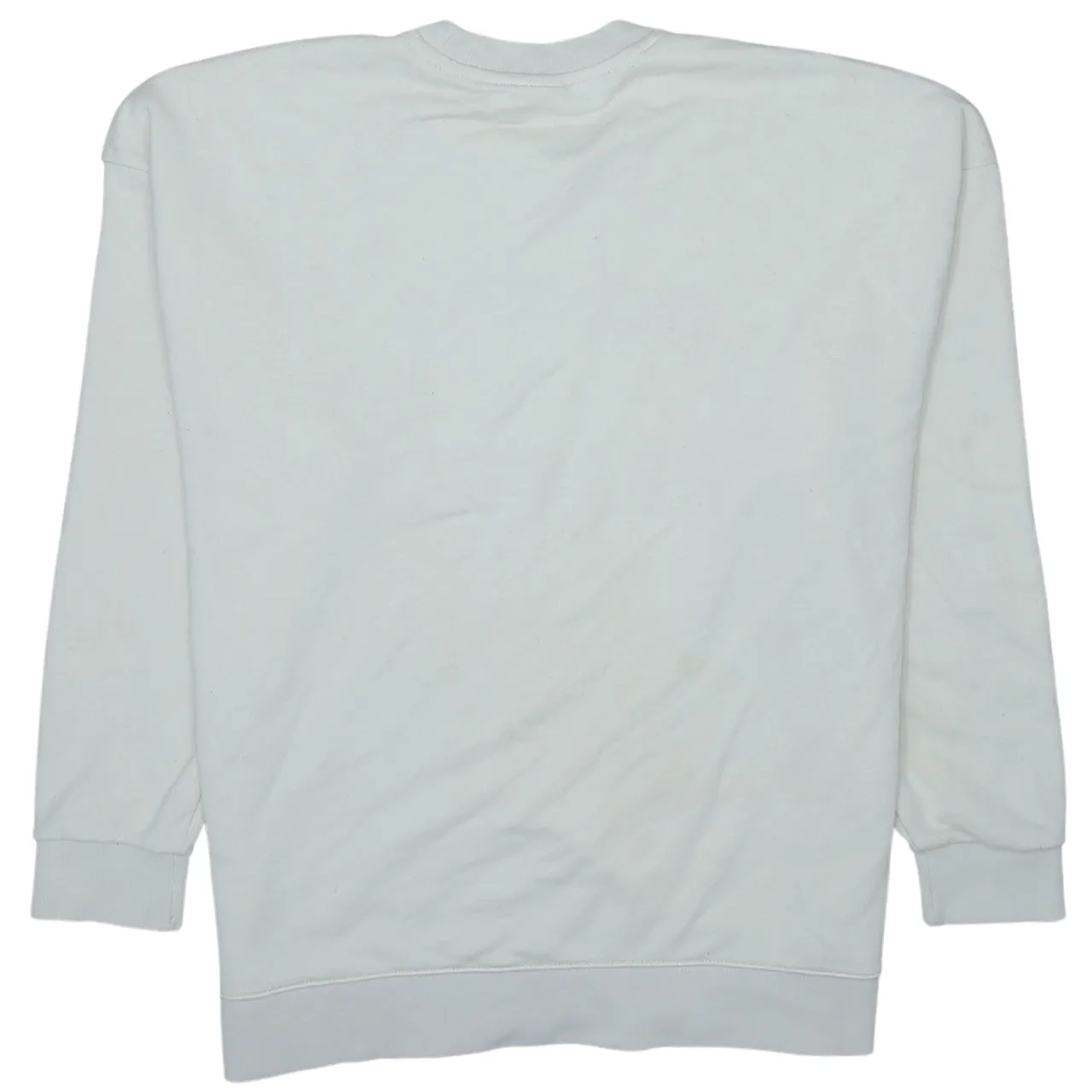 Adidas 90's Spellout Crew Neck Sweatshirt Large Beige Cream sold by Vintage Club product image thumbnail 2