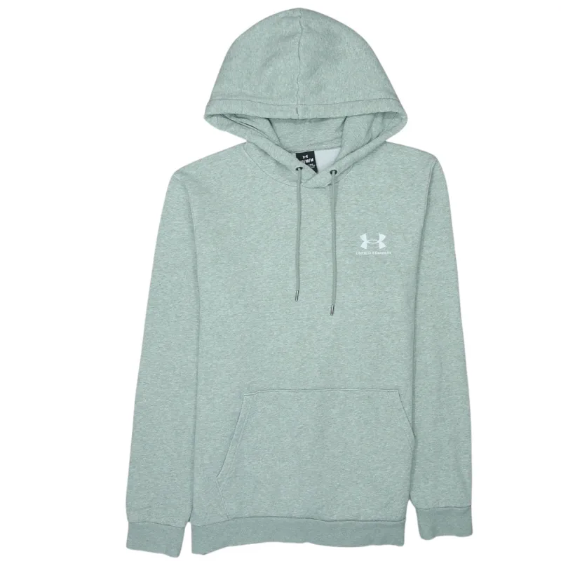Under Armour 90's Drawstring Pockets Pullover Hoodie Medium Green made by Under Armour