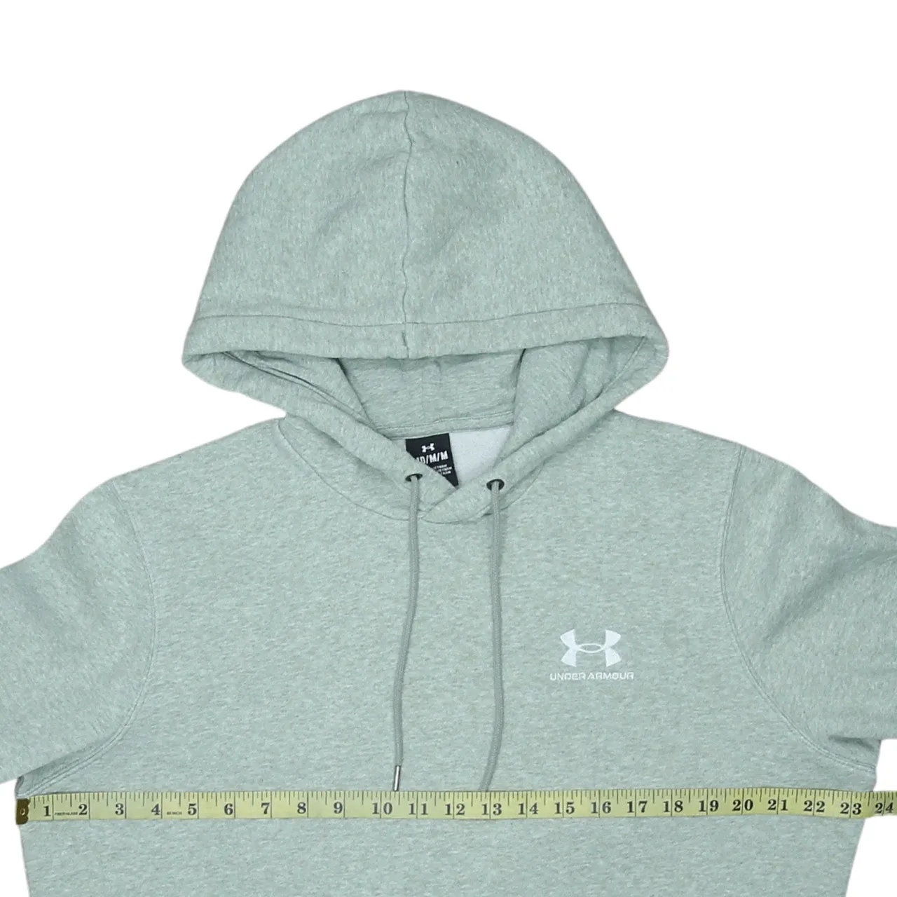 Under Armour 90's Drawstring Pockets Pullover Hoodie Medium Green sold by Vintage Club product image thumbnail 5
