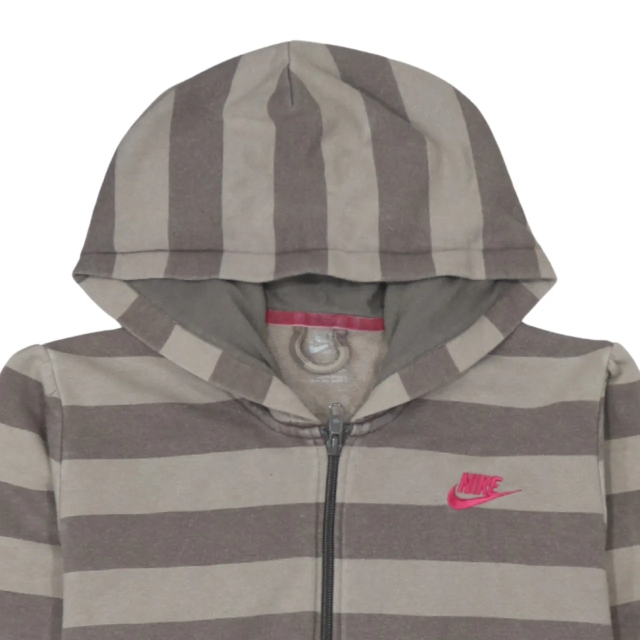 Nike 90's Swoosh Full Zip Up Hoodie XLarge Grey sold by Vintage Club product image thumbnail 3