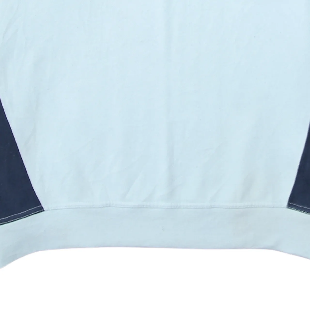 Ellesse Light Blue Sweatshirt Women’s XLarge Embroidered Chest Logo Navy Side Panels Pullover Top sold by Vintage Club product image thumbnail 4