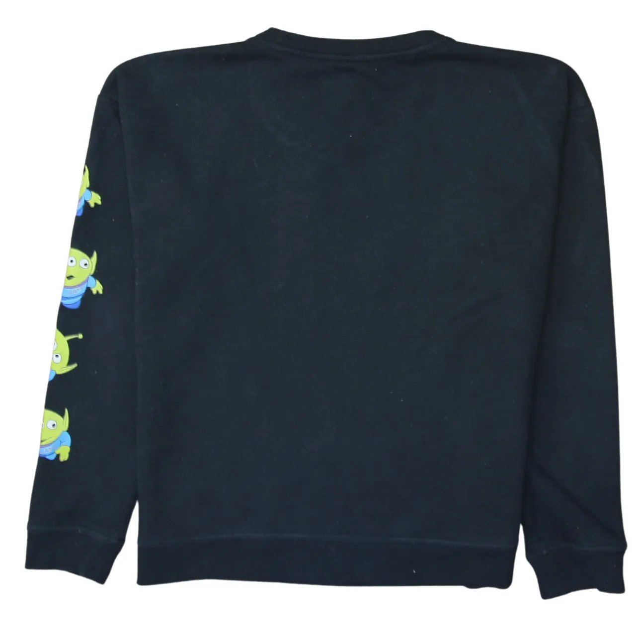 VANS 90's Lightweight Crew Neck Sweatshirt Medium Black sold by Vintage Club product image thumbnail 2