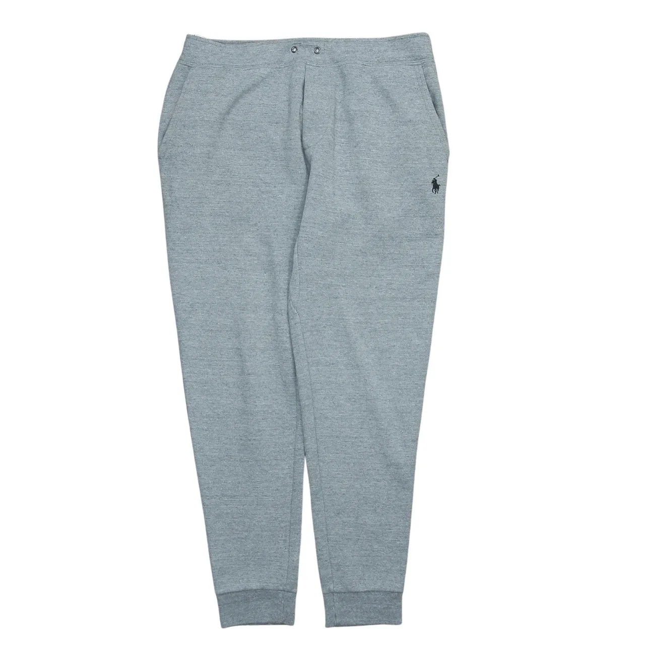 Polo Ralph Lauren Grey Joggers Men's Medium Embroidered Pony Logo Cuffed Sweatpants Loungewear sold by Vintage Club