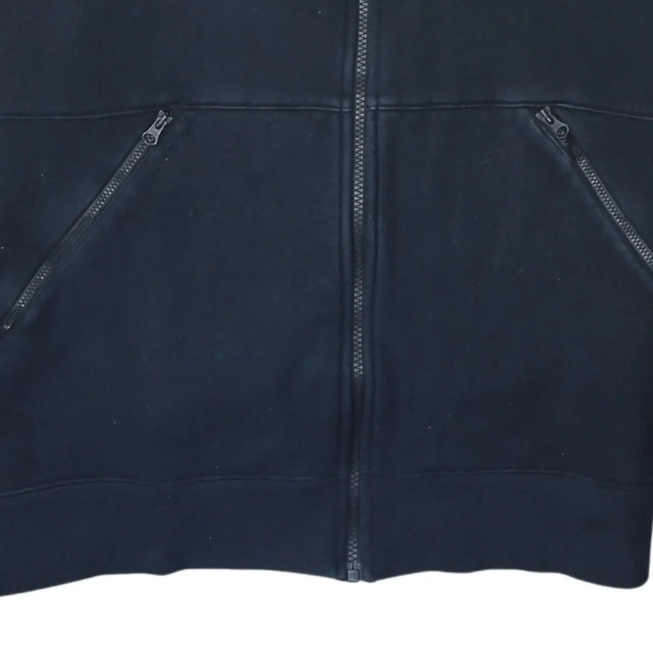 Nike 90's Swoosh Full Zip Up Hoodie Large Black sold by Vintage Club product image thumbnail 4