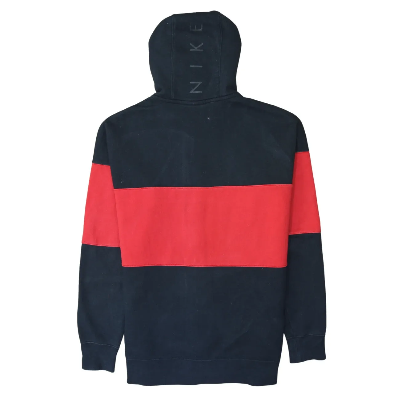 Nike 90's Swoosh Full Zip Up Hoodie Large Black sold by Vintage Club product image thumbnail 2