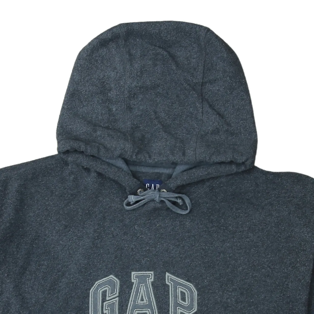 Gap 90's Spellout Pullover Fleece Jumper XLarge Grey sold by Vintage Club product image thumbnail 3