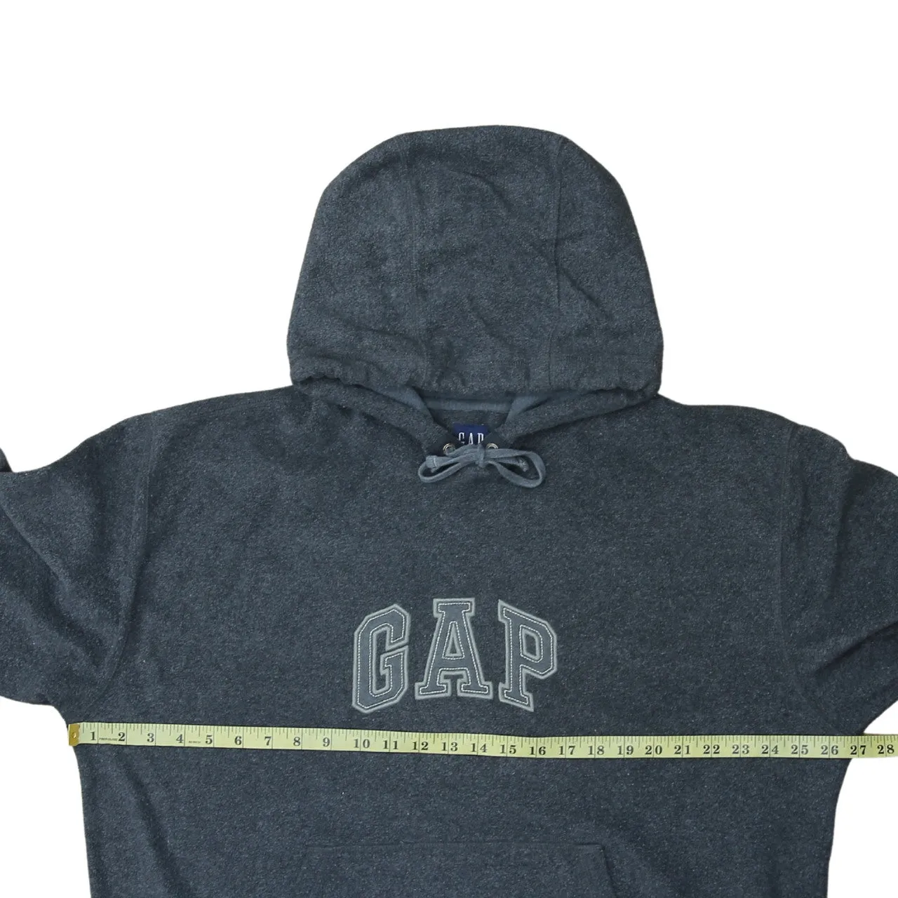 Gap 90's Spellout Pullover Fleece Jumper XLarge Grey sold by Vintage Club product image thumbnail 5